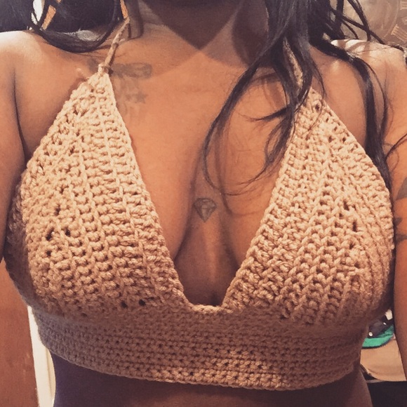 Handmade Crochet Bralette Top
