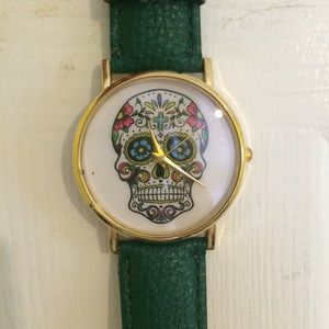 Spanish Style Skull Watch