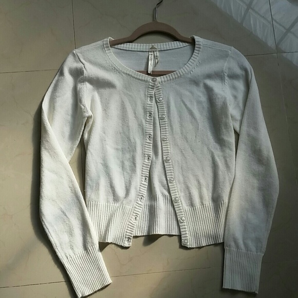 Cream cardigan