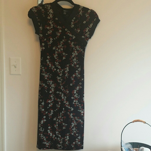 Asian style print dress by MNG