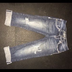 Hydraulic Jean Capris