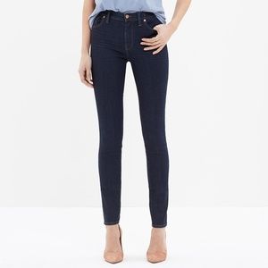 Madewell High Riser Skinny Jeans