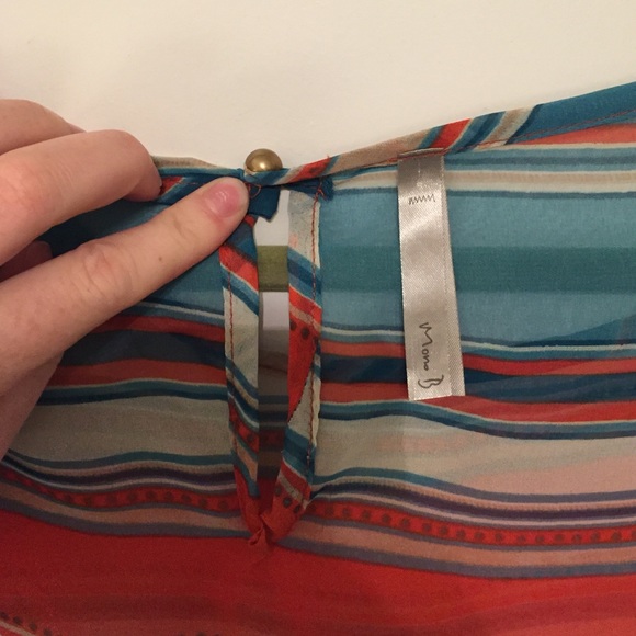 Striped Mano B blouse - Picture 2 of 2