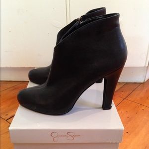Jessica Simpson Black Booties