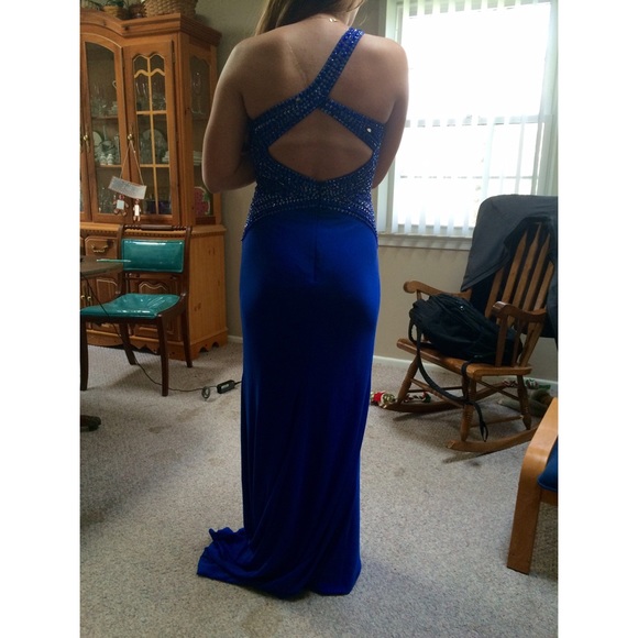 Blue Prom Dress