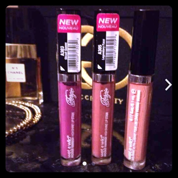 Fergie lip stains / gloss