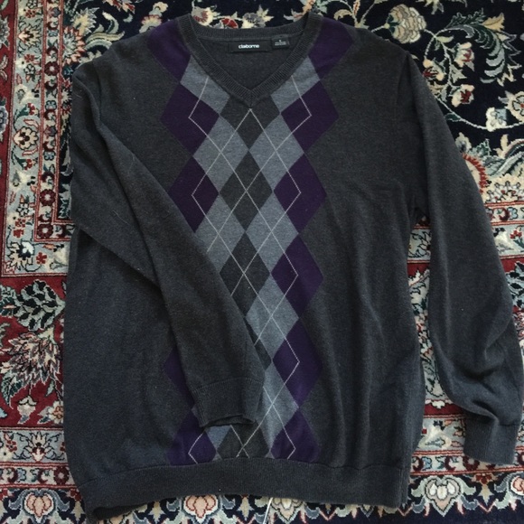 Men's Argyle Sweater