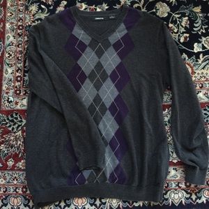 Men's Argyle Sweater