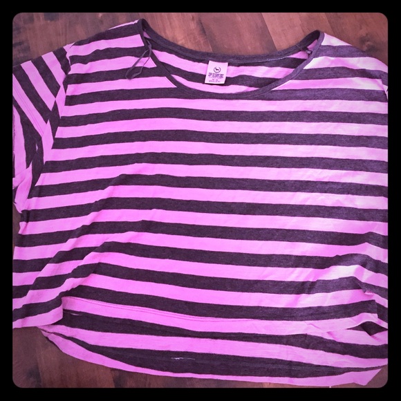 VS PINK dolman crop tee