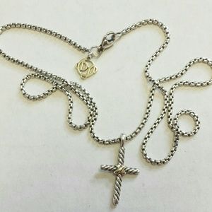 David Yurman Cross Necklace