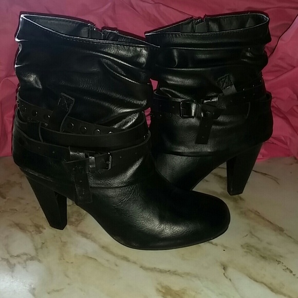 black boots