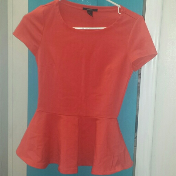 Forever 21 coral shirt