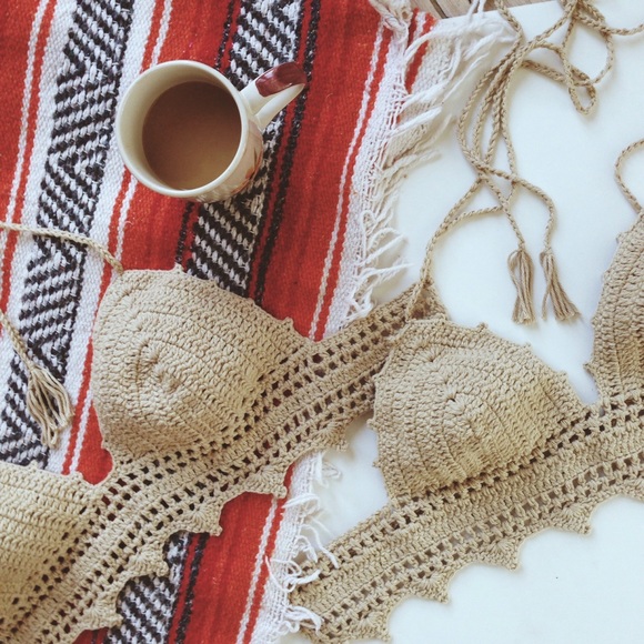 Crochet halter tops