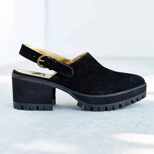 Brand New Y.R.U. Wolfii Slingback Mules