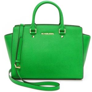 MICHAEL KORS Large Selma in Palm