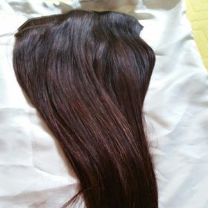 Remy natural hair extentions.