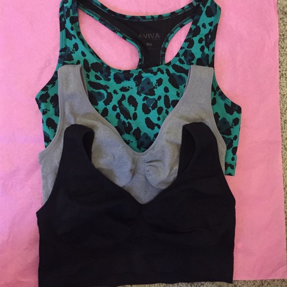 3 sports bras