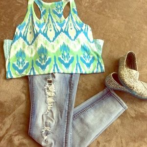 Racer back tank 😍