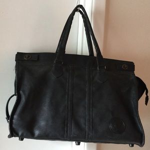Large black travel bag