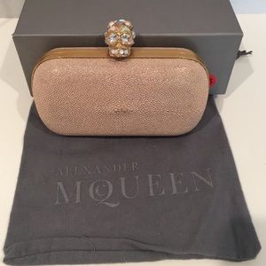 Alexander McQueen and Chanel black sweater.