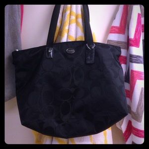 Coach Tote in Black