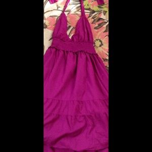 BCBGeneration Halter Swingy Dress