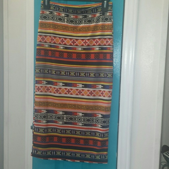 Body central tribal skirt