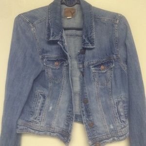 American Eagle Jean Jacket Size L