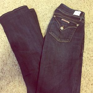 Hudson Beth baby boot cut 16" leg opening 25 waist