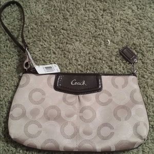 New coach wristlet