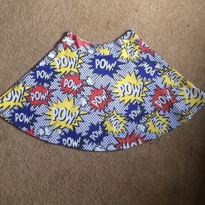 Comic Skater Skirt