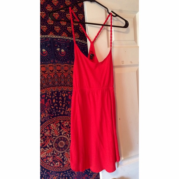 VANS short red dress