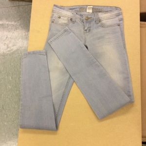 Blue Asphalt Light Blue Skinny Jeans