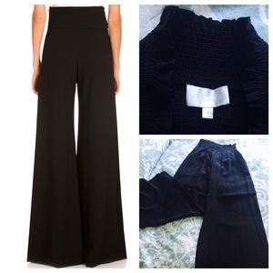 Alexis wide leg pants with stretchy waist line