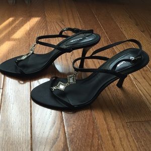 Dressy strappy heels