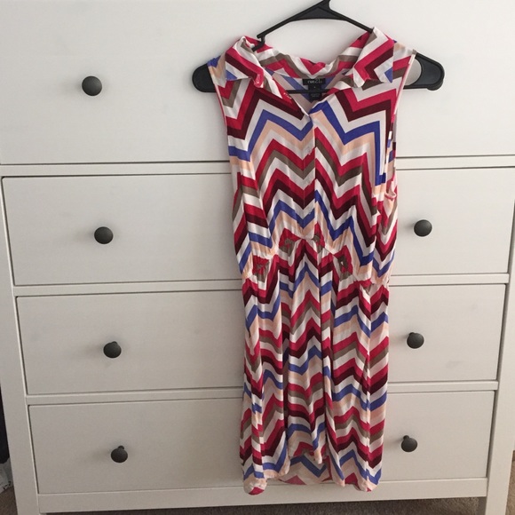 Sleeveless Collared Dress