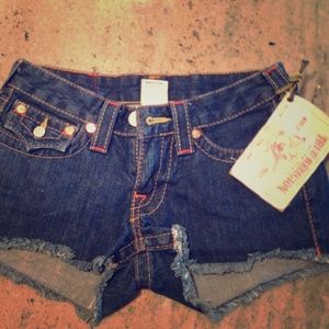 True religion shorts