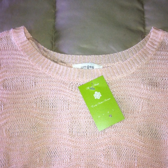 BLUSH SPRING/SUMMER SWEATER!! - Picture 3 of 3