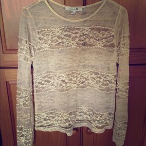 Forever 21 lace top