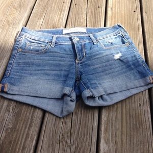 A&F jean shorts