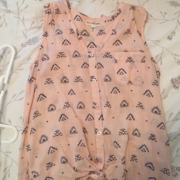 Light Pink Patterned Shirt