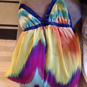 Forever 21 short dress . Tye dye print