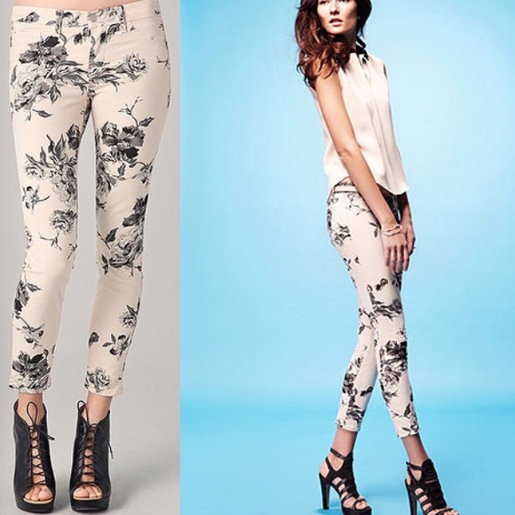 J Brand Spring floral jeans