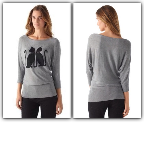 🎉HP🎉WHBM NWT RARE cat sweater XS - Picture 2 of 4