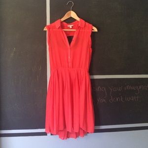coral sundress