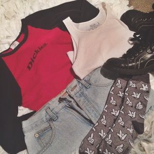 90s circa Dickies Long Sleeve Tee 🌀