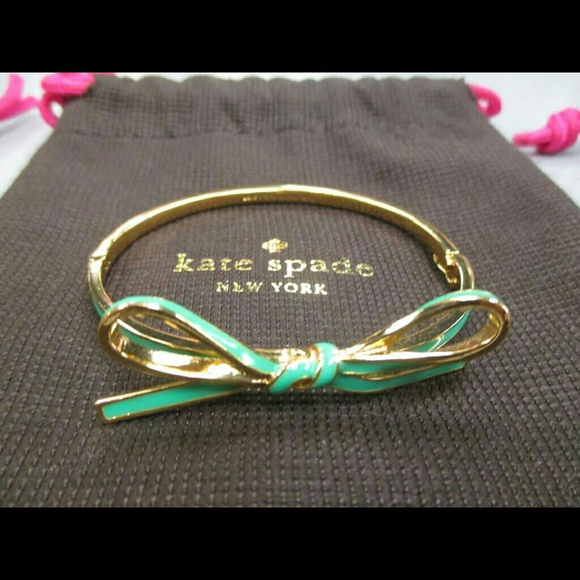 kate spade Jewelry - Final Price! Beautiful Kate Spade Bow Bracelet