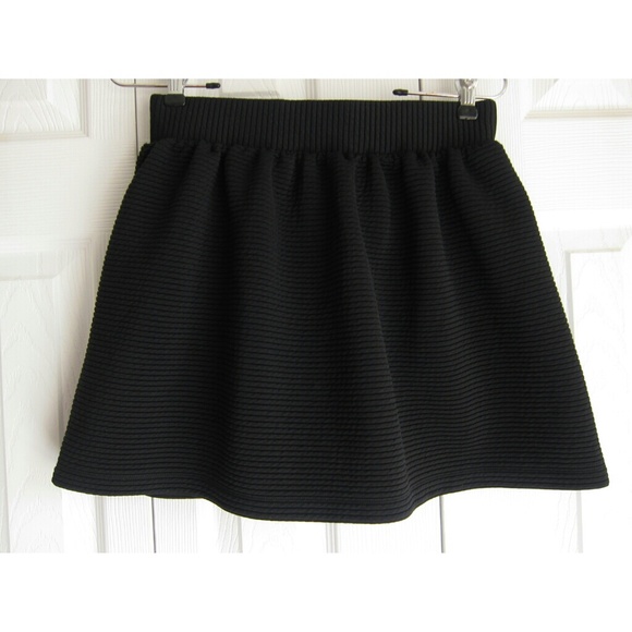 Black Skater Skirt