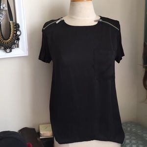 Michael kors black blouse