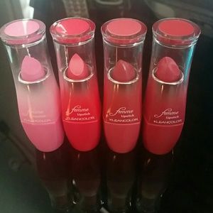 Pink shades lipsticks